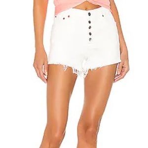 NWT Pistola Winston High Rise Short in White, Size 25